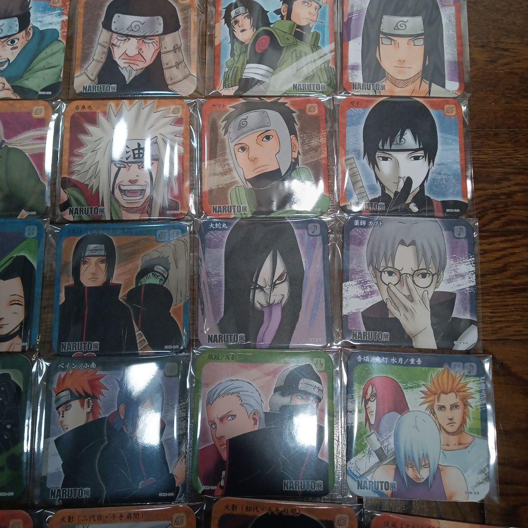 NARUTO展　アートコースター　コンプリートセット　BOX　ナルト　48枚