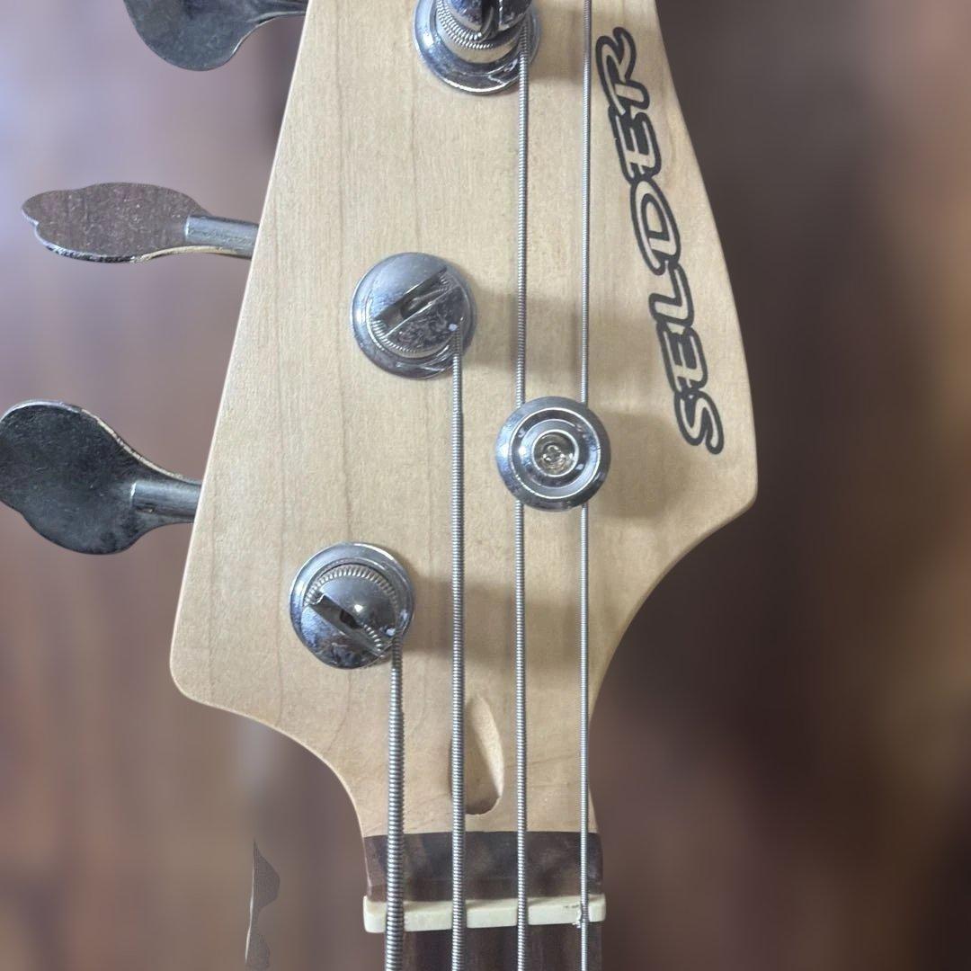 SELDER JB-30 WH ジャズベース ホワイト 動作確認済み 中古良品