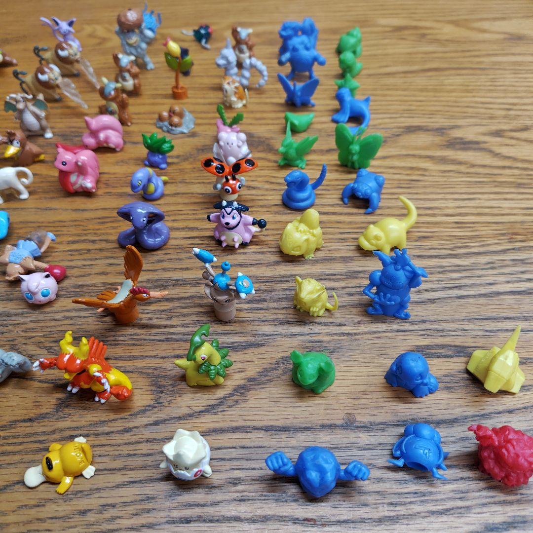 ポケモンフィギュアセット 彩色140体　無塗装22体