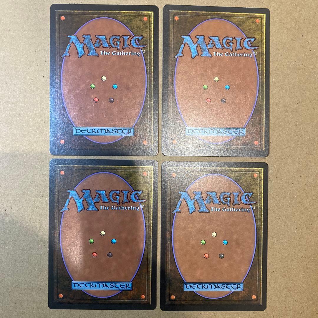 MTG 惑乱の死霊/Hypnotic Specter 4版 日本語 黒枠 4枚