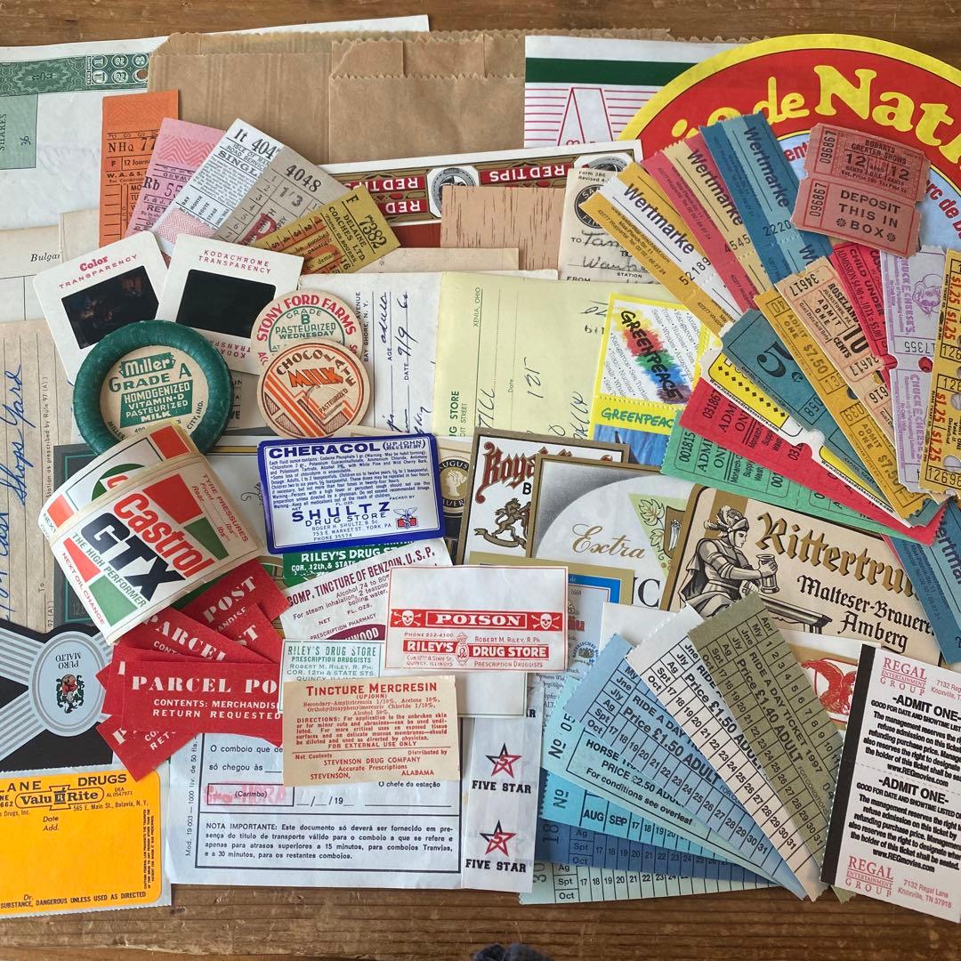 【226】 ヴィンテージ 紙ものセット 送料込み✩