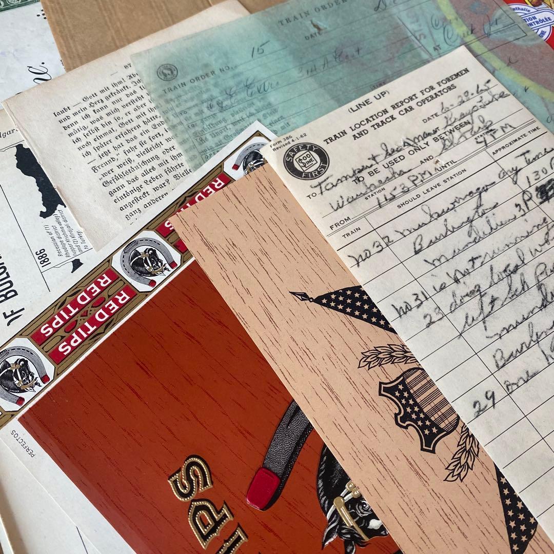 【226】 ヴィンテージ 紙ものセット 送料込み✩