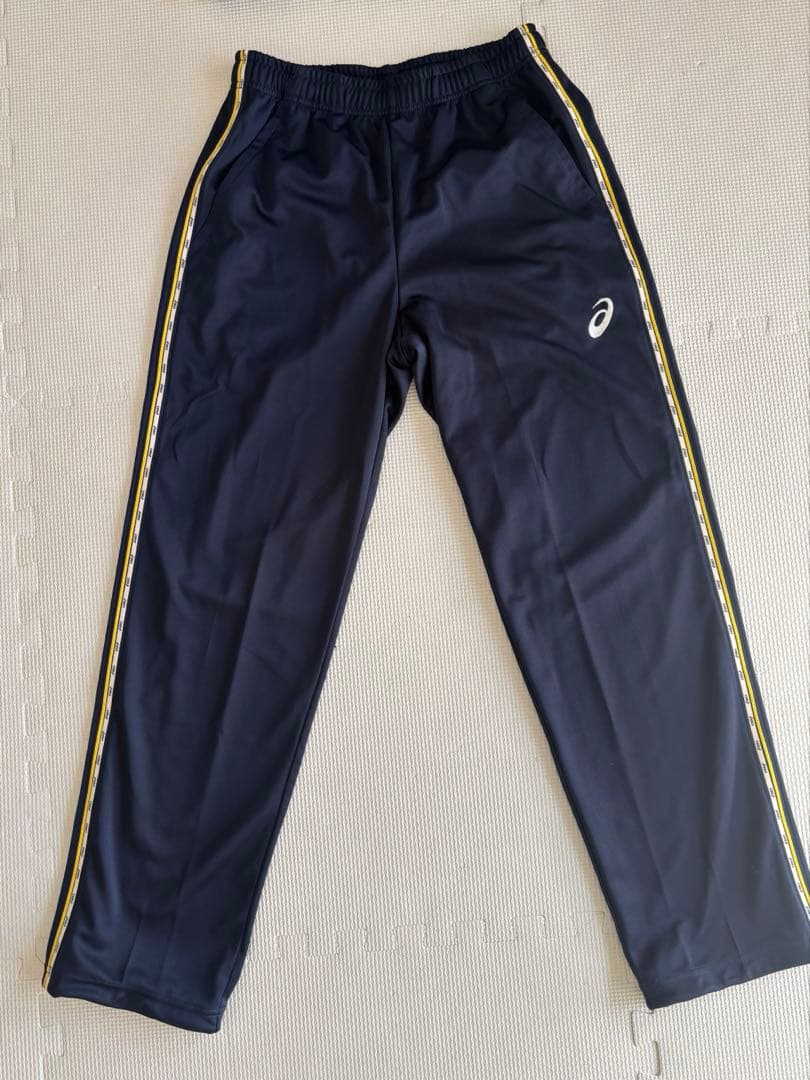 asics GOLDSTAGE ジャージ上下セット M ネイビー