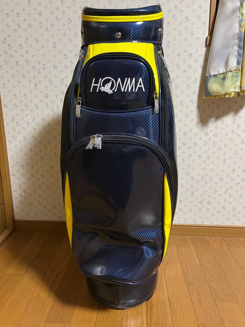 新品 本間ゴルフ 【HONMA】キャディバック ネイビー