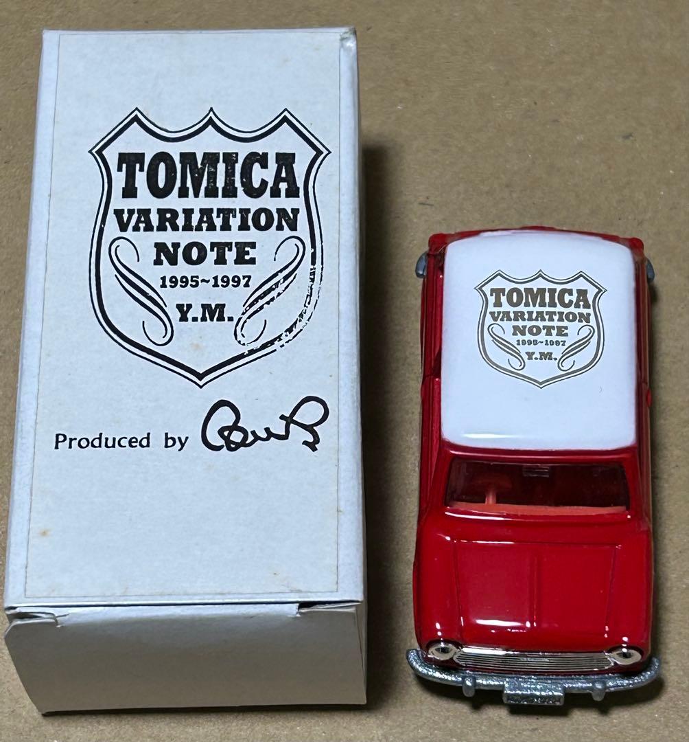 トミカ ミニクーパー バリエーションノート 赤