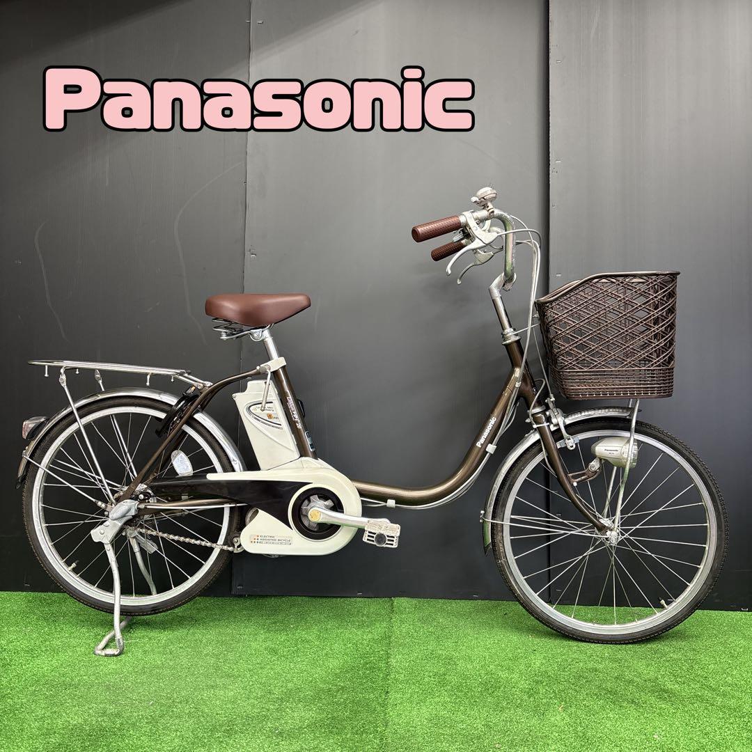電動自転車 Panasonic Lithium vivi ブラウン　56★