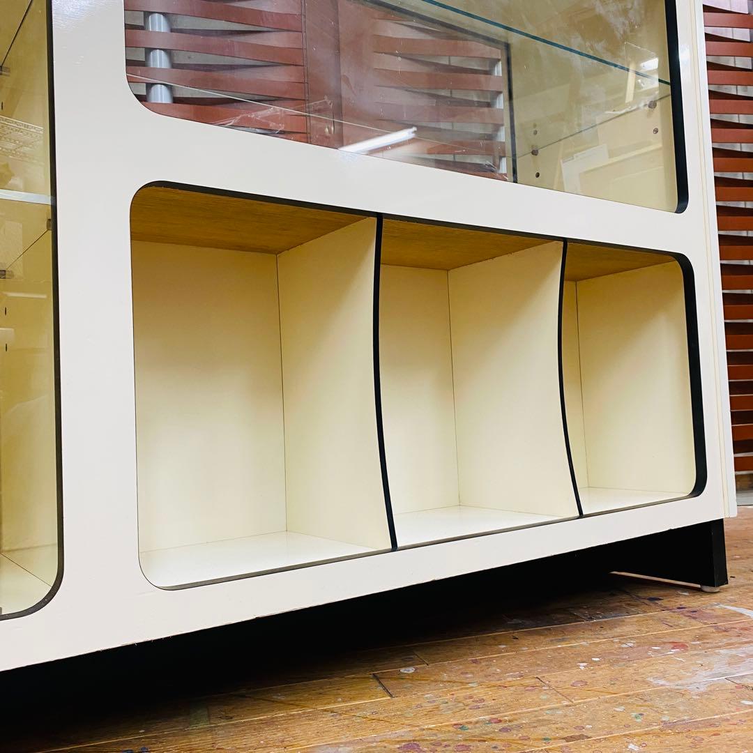 ショーケース 店舗什器 ディスプレイ 展示棚 飾り棚 店舗用レジ台 昭和レトロ