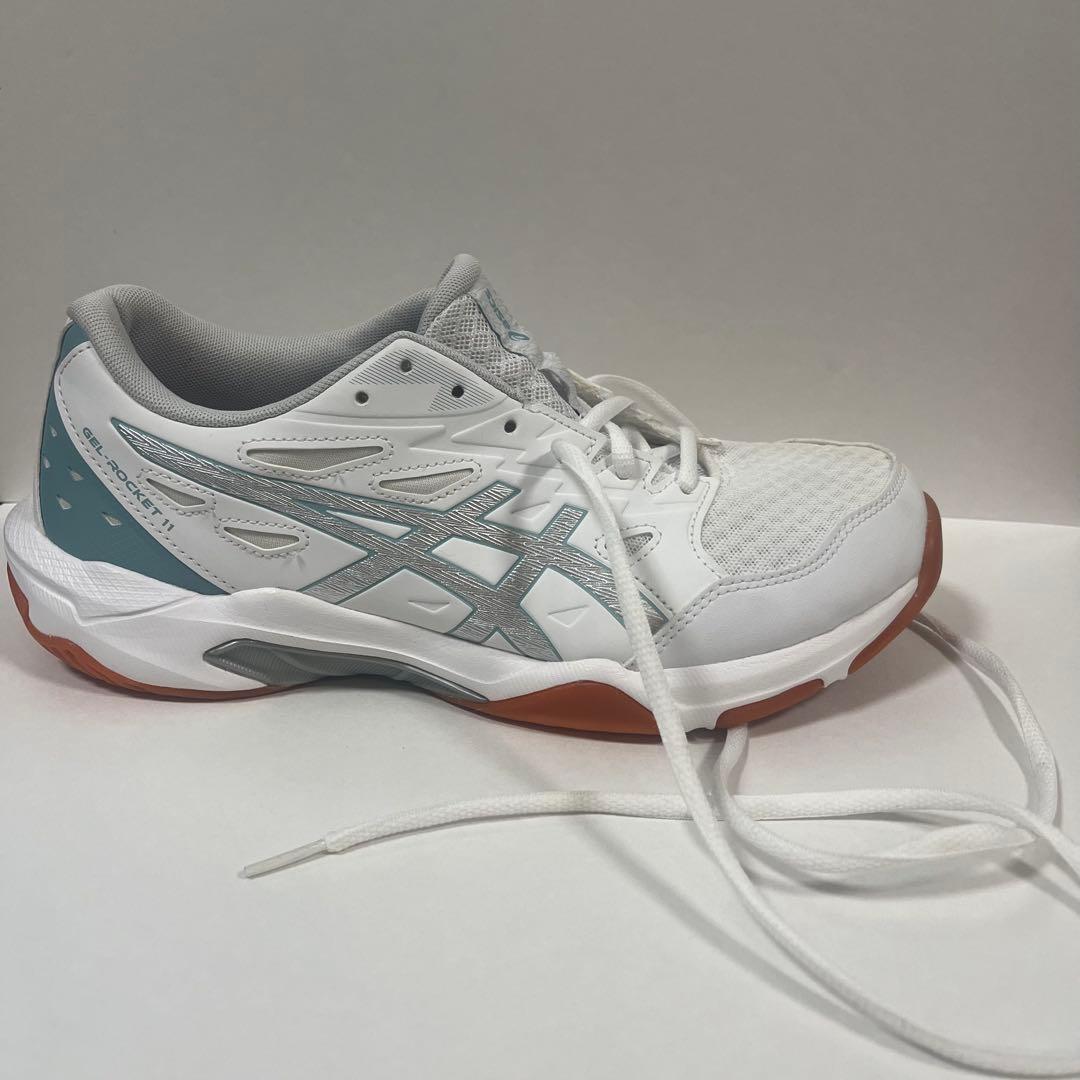 【一回使用】 アシックス ゲルロケット11 バレーシューズ　限定カラー　おまけ有