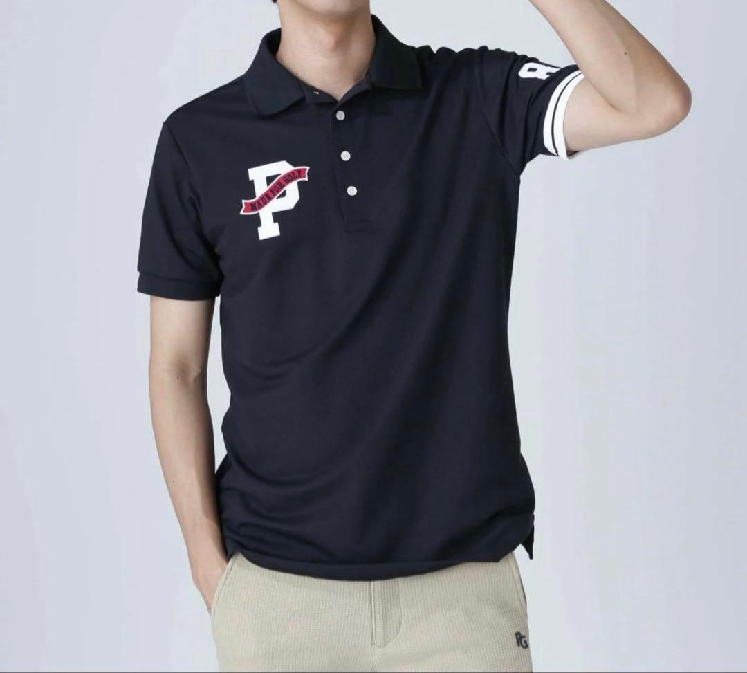 パーリーゲイツ　ネイビー ポロシャツ