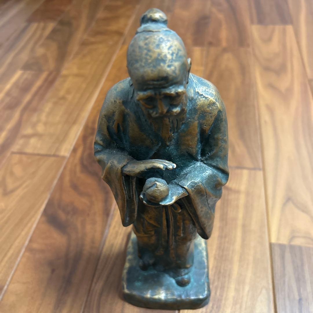 彫刻ブロンズ像　文化勲章受賞作家作品