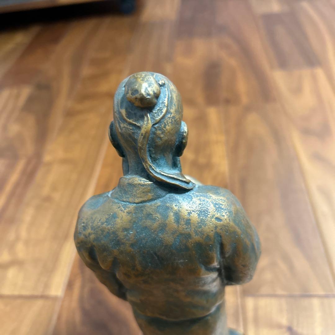 彫刻ブロンズ像　文化勲章受賞作家作品