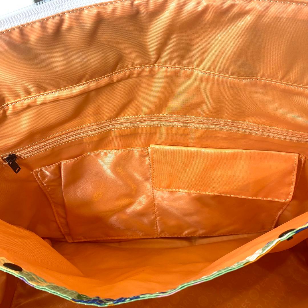 【未使用】PEARLY GATES ボタニカル柄 ロッカーBAG