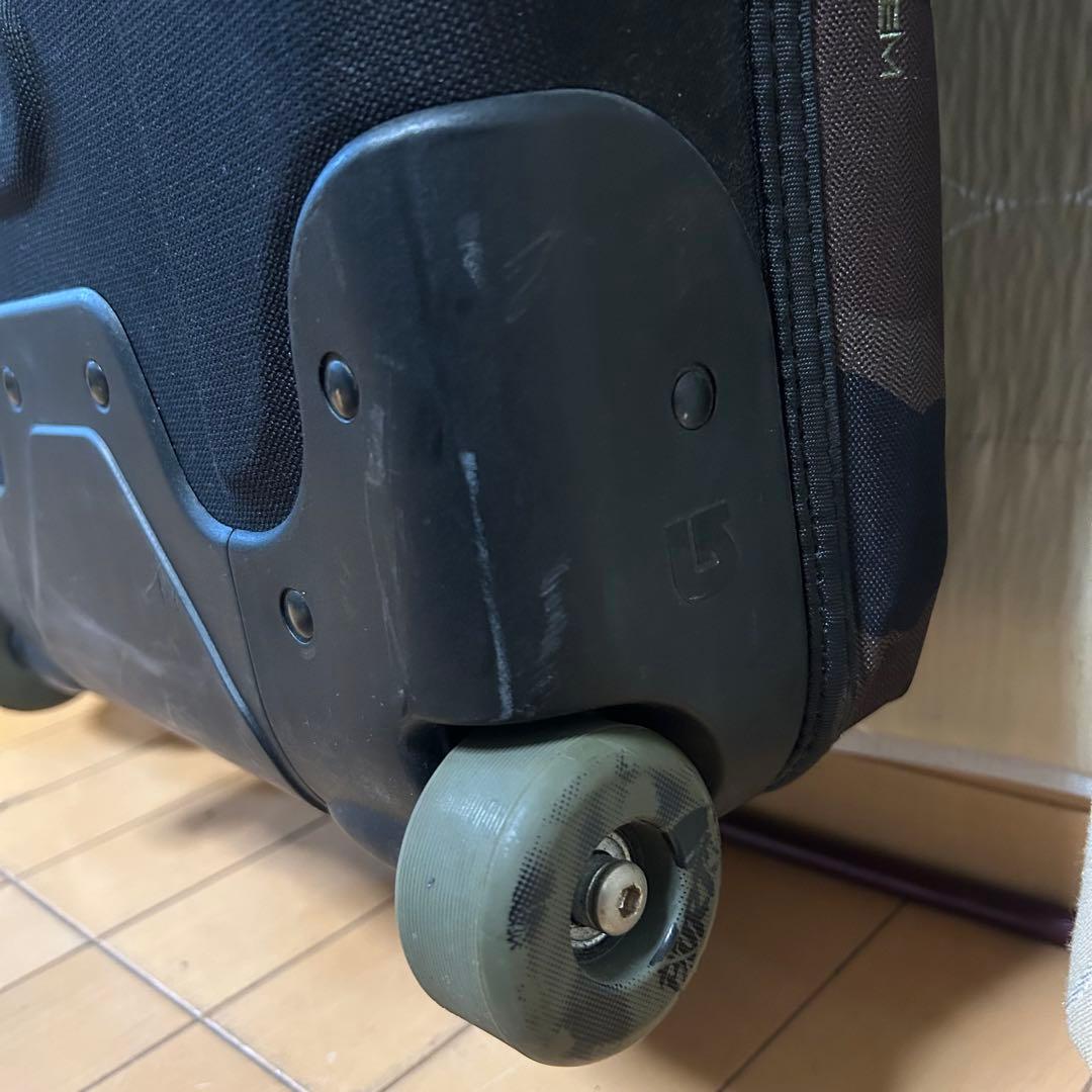 ☆状態良好☆ BURTON iD キャリーバッグ　ウィール付　166cm 迷彩柄