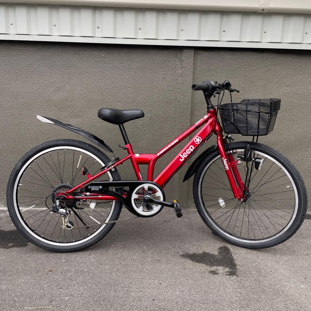 【引き取り限定】子供用自転車JEEP 24インチ