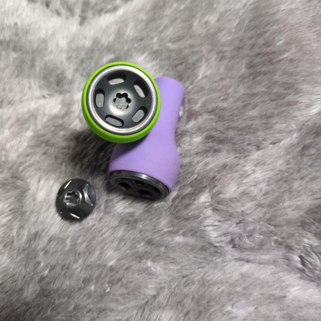 バリアルガンメタホイールノブ