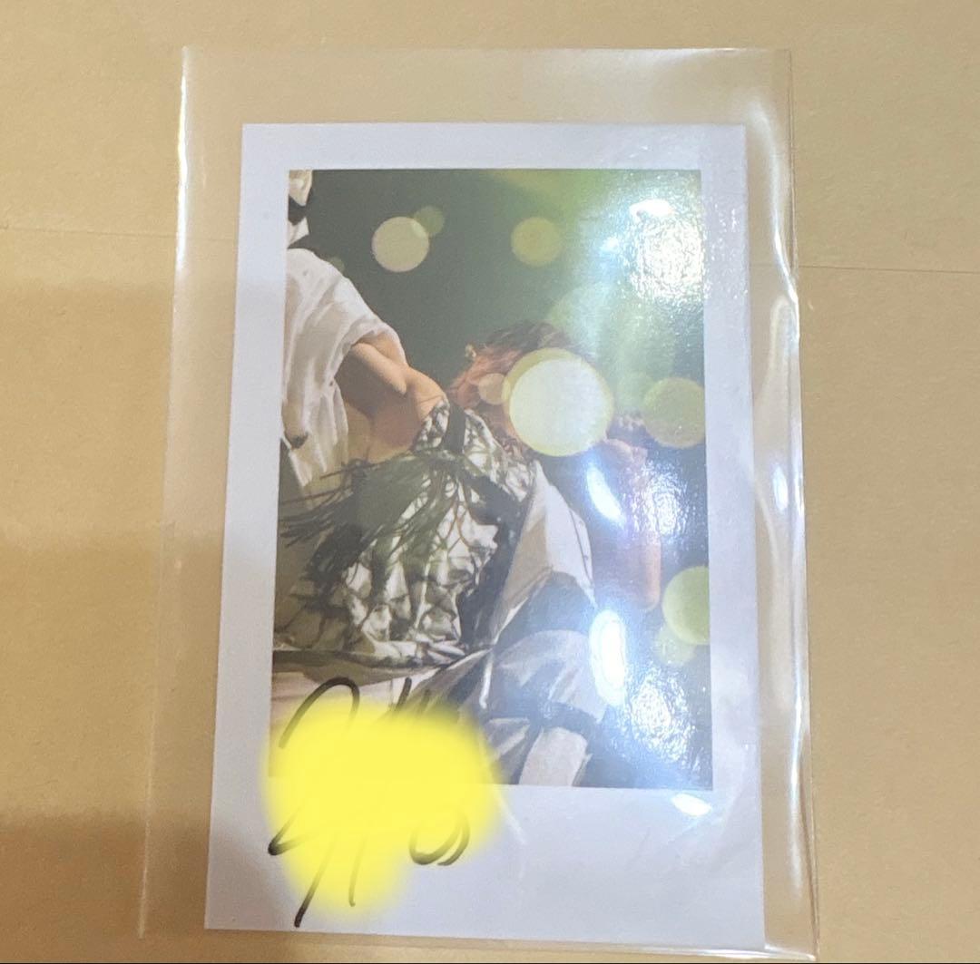 実写チェキ 悠佑 サイン入り