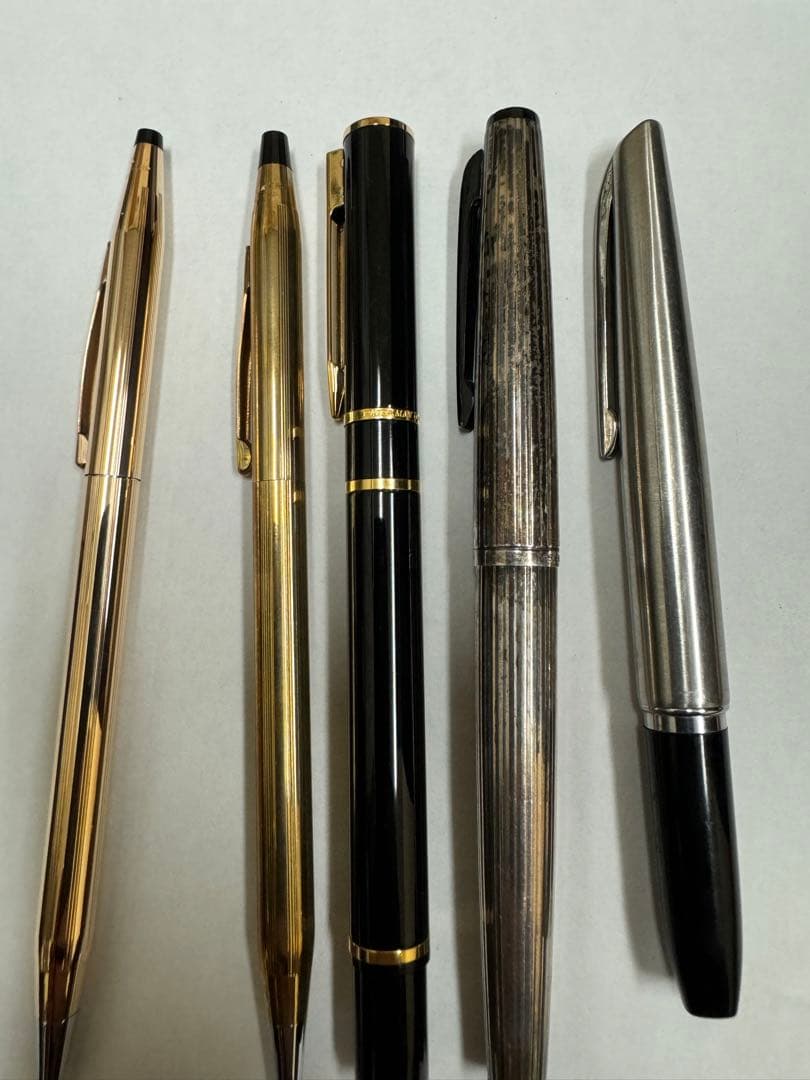 ボールペン 万年筆 14k？925 Pt 18k 五つのセット