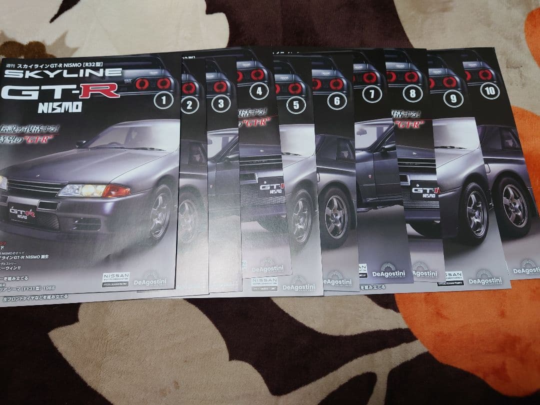 ディアゴスティーニR32スカイラインGT-Rニスモ1/8現状品