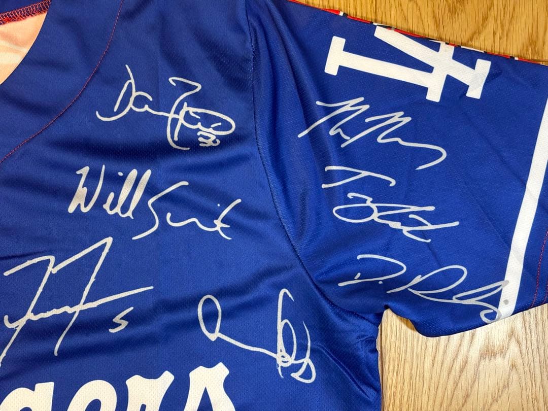 ⭐️2025最新非売品⭐️大谷翔平 ドジャース＆エンゼルスサインミックスユニフォーム