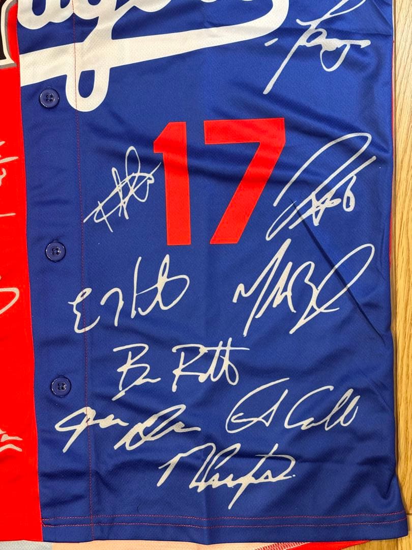 ⭐️2025最新非売品⭐️大谷翔平 ドジャース＆エンゼルスサインミックスユニフォーム