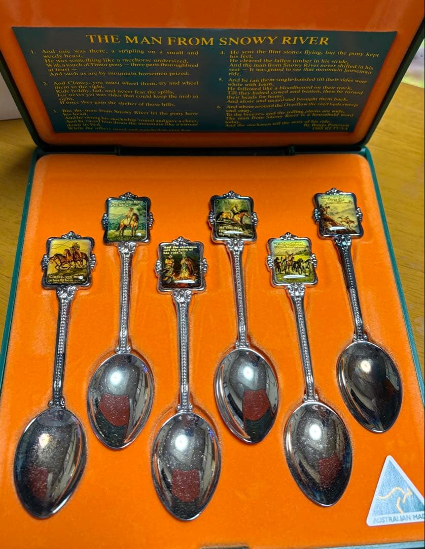 ビンテージスプーンセット「The Man from y 」