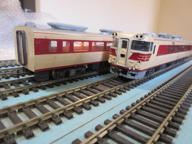 国鉄 キハ80系気動車 ２両セット HOゲージ　(金属製 / エンドウ製）