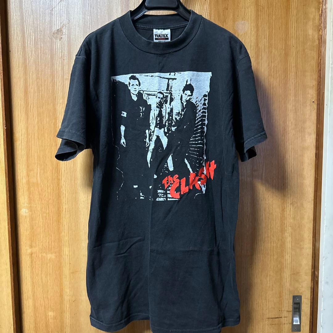 最終お値下げ‼️古着屋購入The Clash Tシャツ Mサイズ TULTEK製