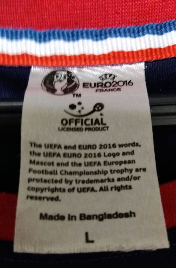 EURO 2016 フランス代表 シャツ L