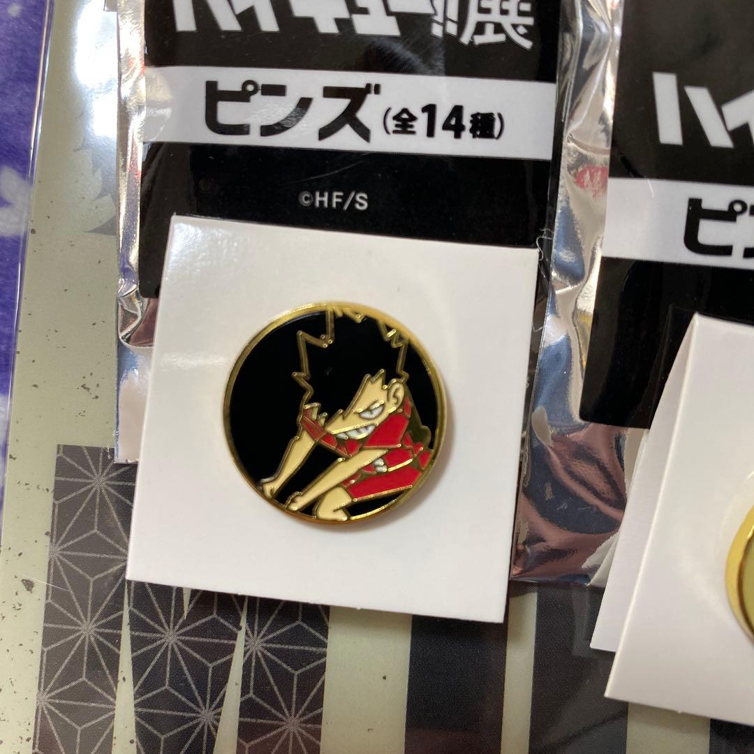 ハイキュー!! ピンバッジセット 7種　キーケース