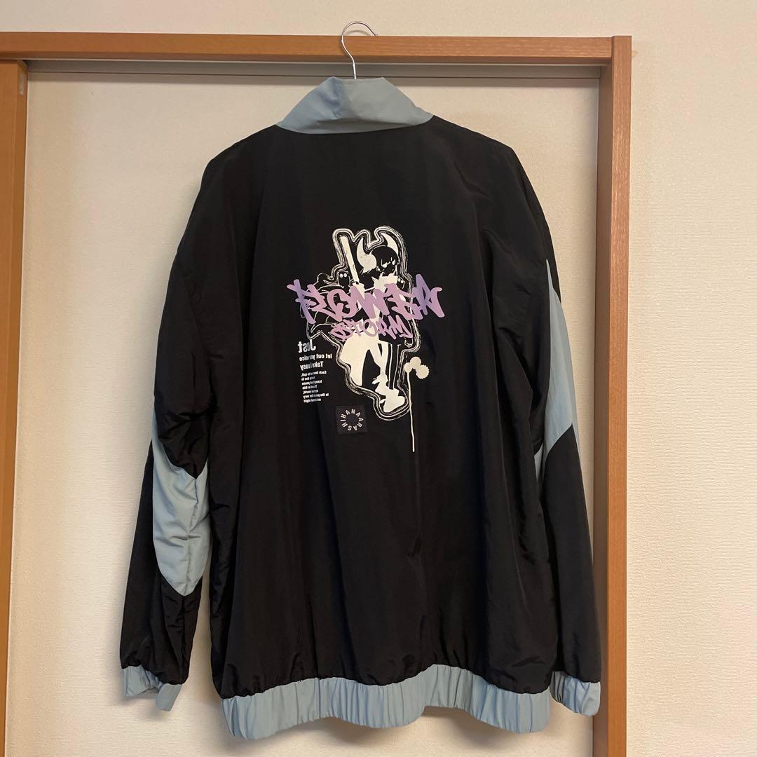 Eve 花嵐 ジップアップジャケット 黒　サイズM