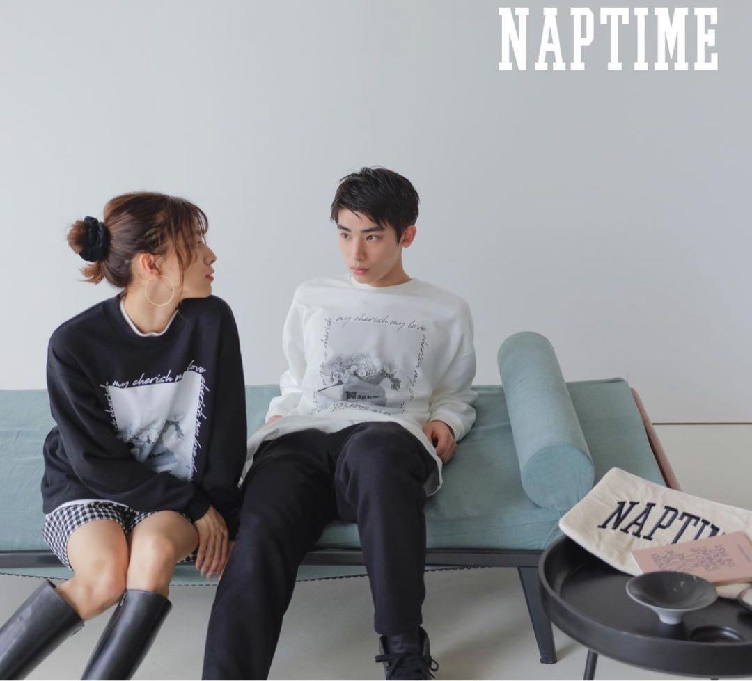 ナップタイム　naptime. Nissy 西島隆弘　カットソー　ブラック　黒