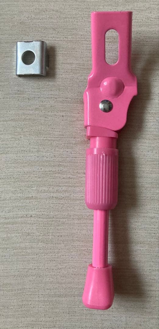 プリンセスデザイン 幼児用自転車 ピンク16インチ　スタンド補助輪付き