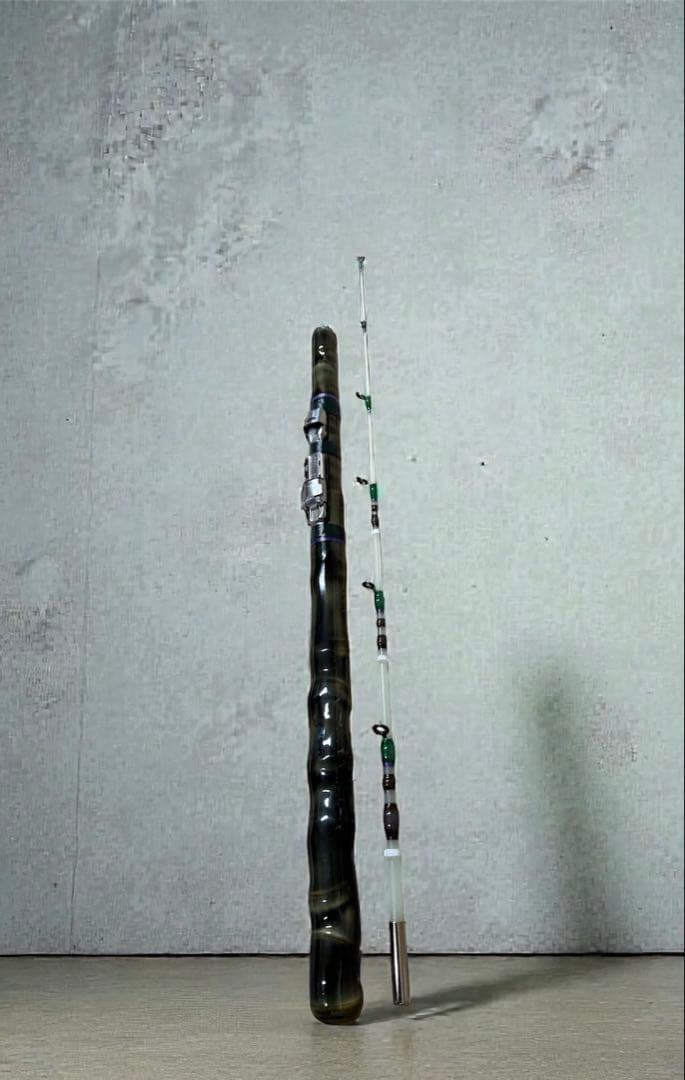 伊勢海老竿　布袋竹　ハンドメイド