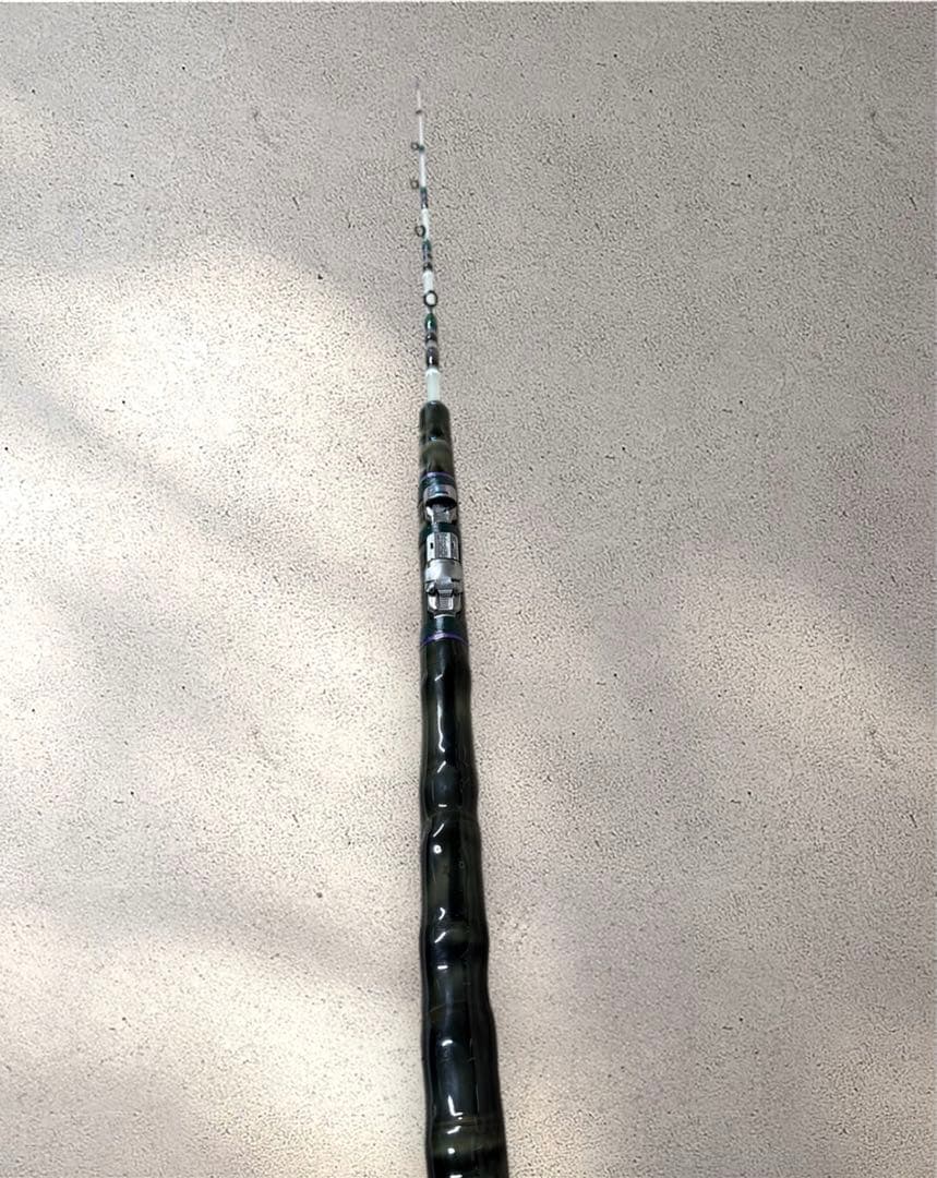 伊勢海老竿　布袋竹　ハンドメイド