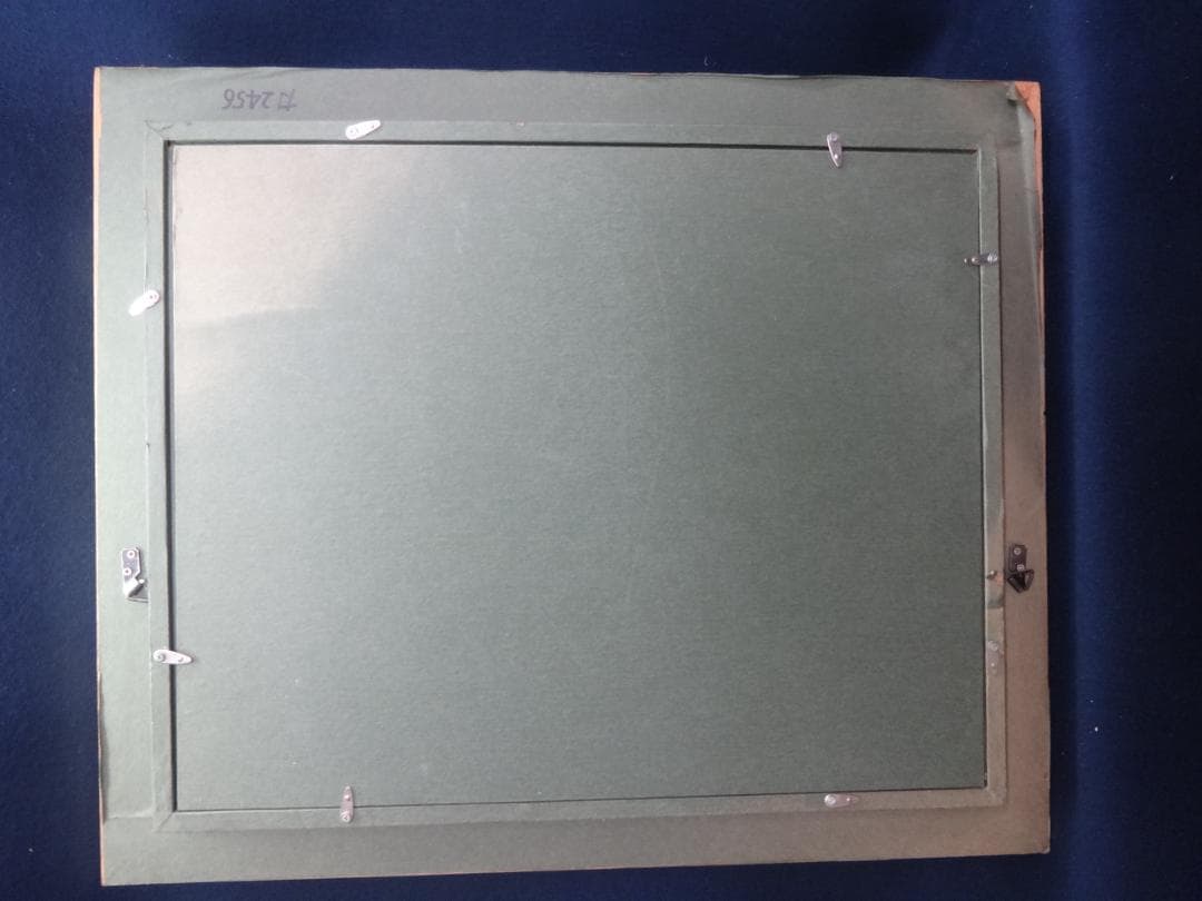 小磯良平 貴族婦人像 1960年頃 肉筆油彩画 美人画 写真や印刷ではない