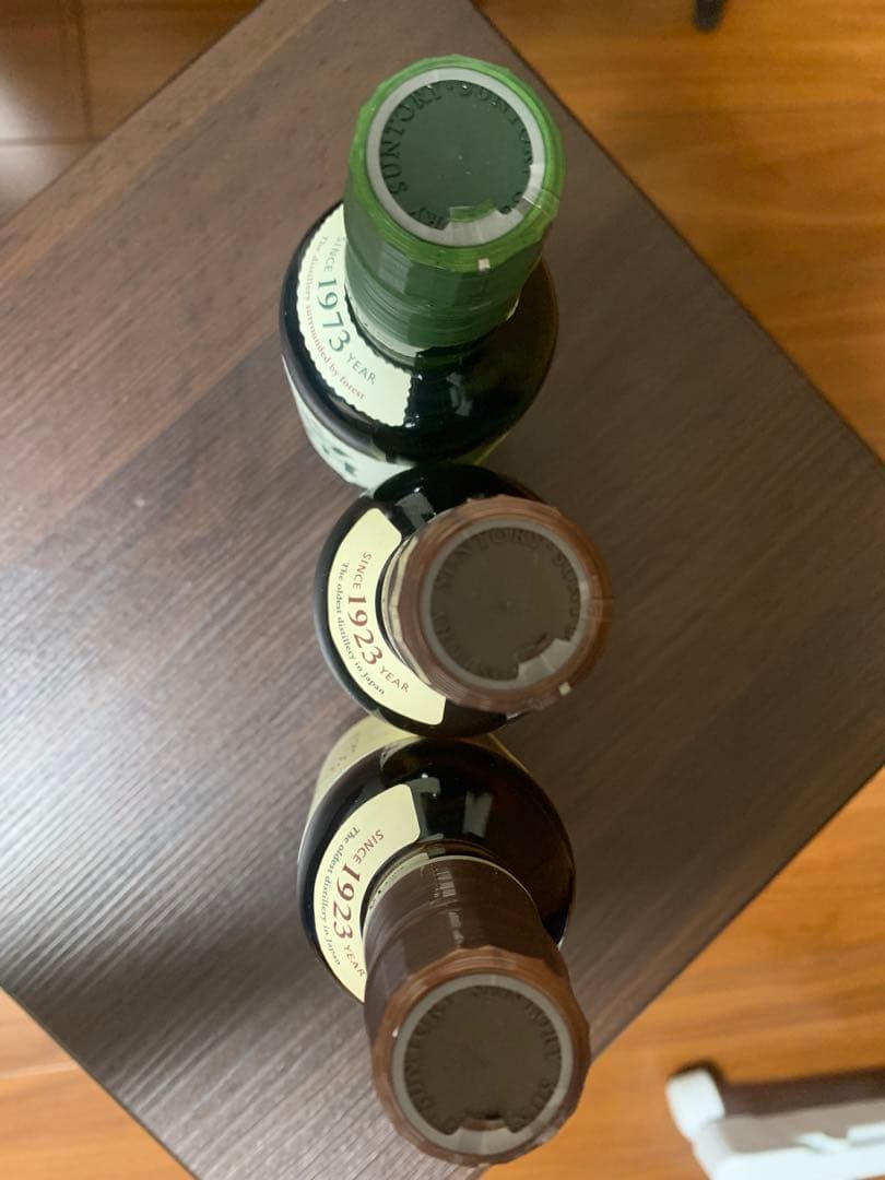 サントリー山崎・白州シングルモルトウイスキー180ml×3本セット