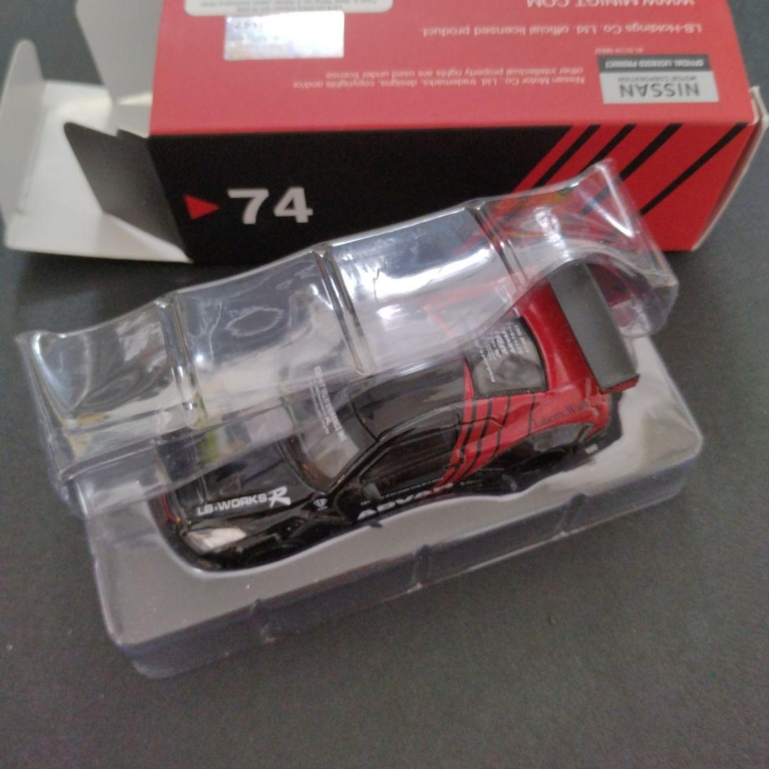ミニカー miniGT LB Works Nissan GT-R R35 Advan