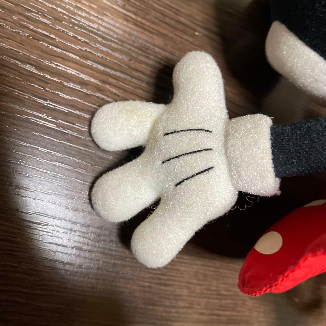 ディズニーランド　ディズニー　ミニーマウス　ミニー　ぬいぐるみ　人形