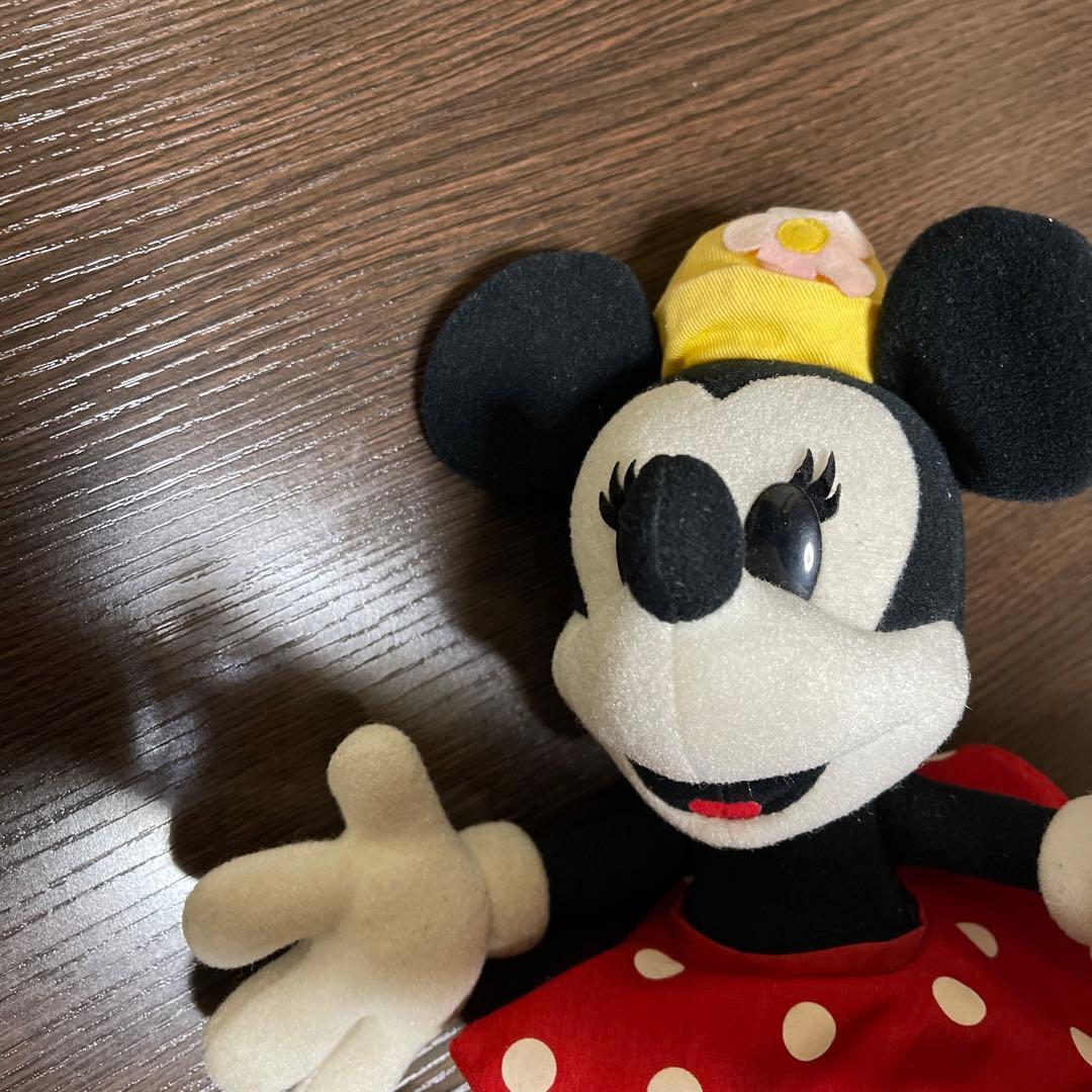 ディズニーランド　ディズニー　ミニーマウス　ミニー　ぬいぐるみ　人形