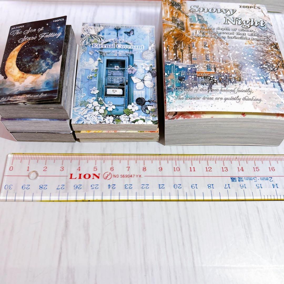 大量★コラージュメモ帳33冊セットまとめ売り！