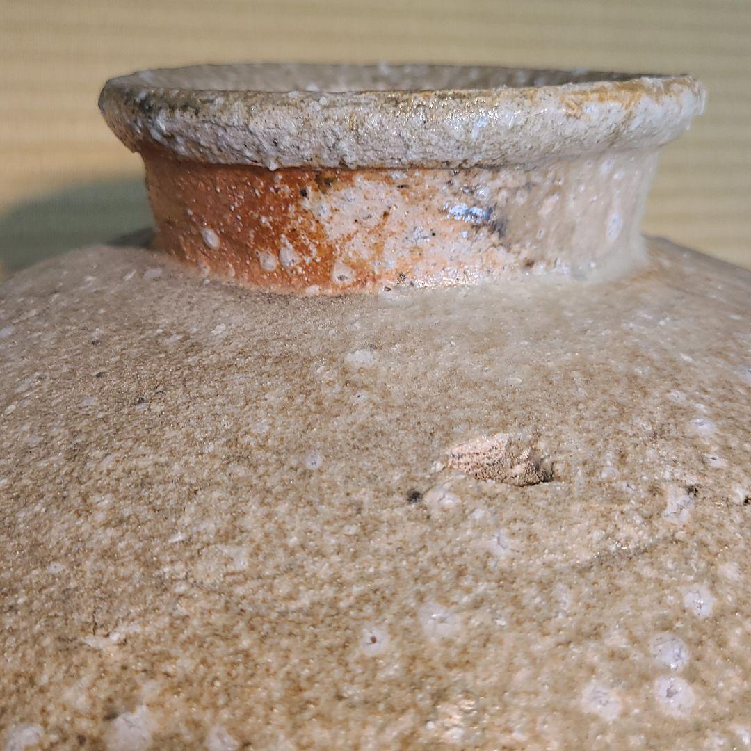 信楽焼 谷穹作 信楽壷 径1尺1.5寸（約35cm） 共箱なし 本物保証