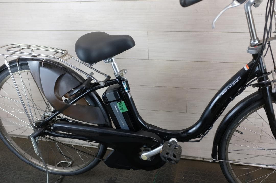 電動自転車ヤマハPAS　26インチ3段　8.9Ah（4点灯）充電器あり
