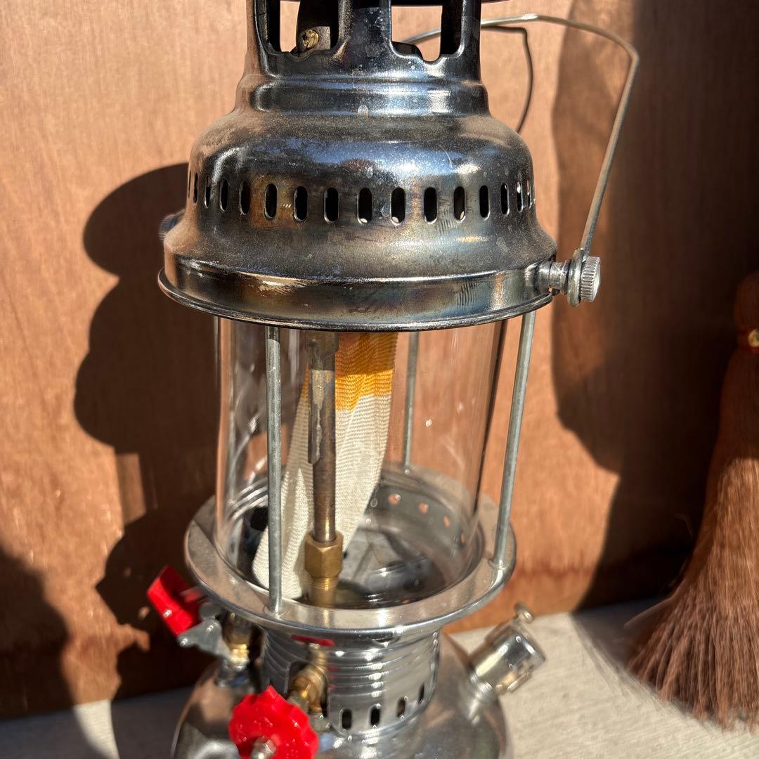 A社製 オイルランタン メタル シルバー