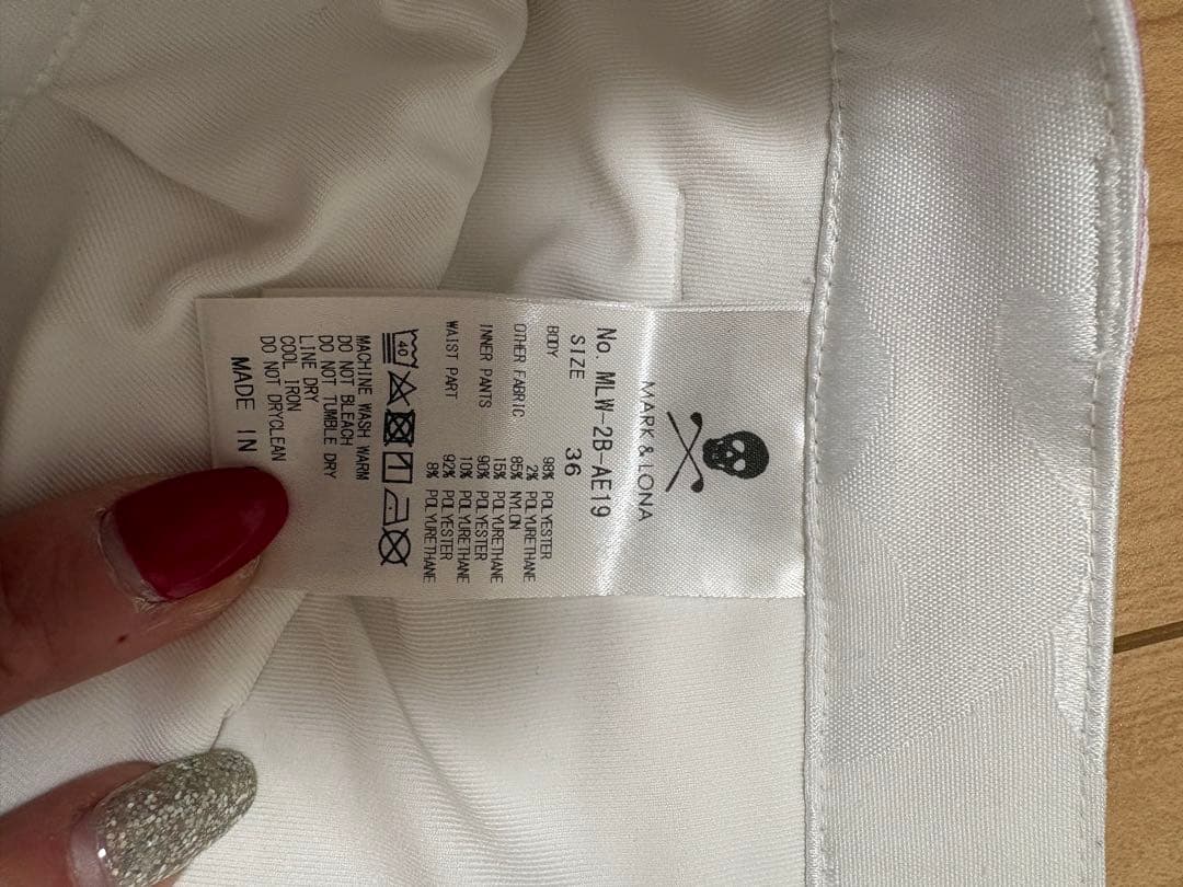 ゴルフウェアレディーススカート