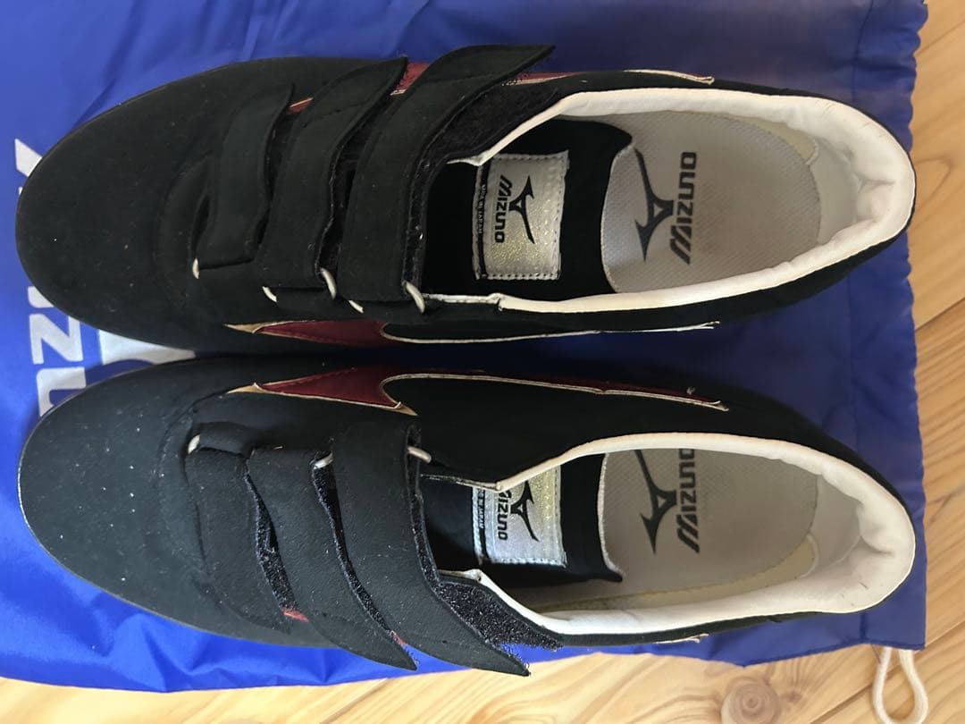 Mizuno バレーボール審判用シューズ 黒/エンジ