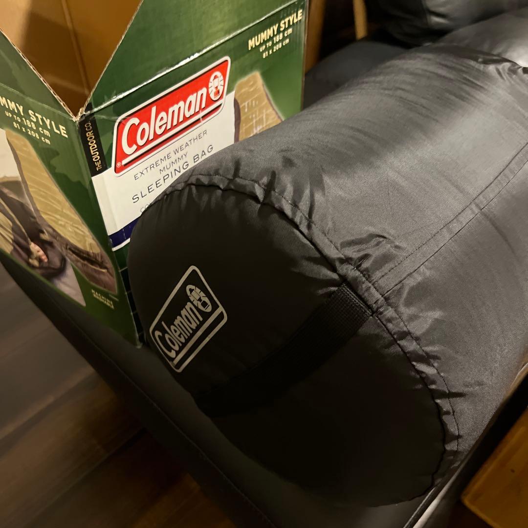 Coleman マミースタイル寝袋 -18℃対応