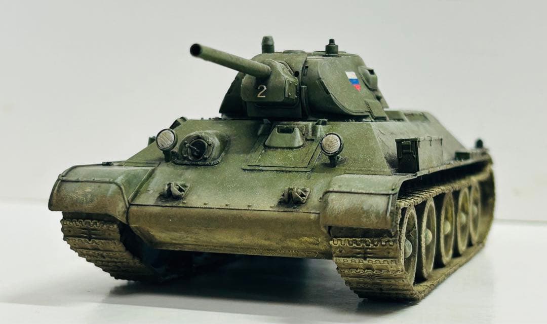 ロシア解放軍　T-34-76 mod1941 ドラゴン　1/35 戦車　完成品