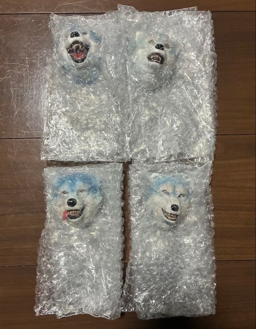 一番くじ　MAN WITH A MISSION　H賞　フェイスマグネット　4種