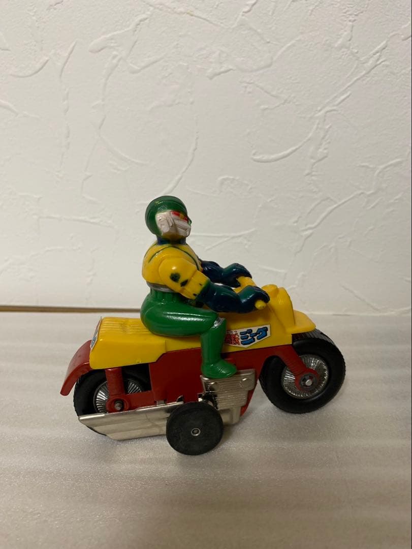 ⚠️レア　鋼鉄ジーグ　オートバイ　当時物