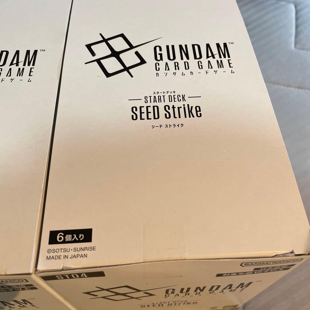 ガンダムカードゲーム スタートデッキ4種 24個セット